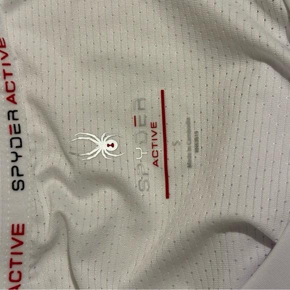 NWT Spyder White Women's Athletic Tee Small - Picture 10 of 10